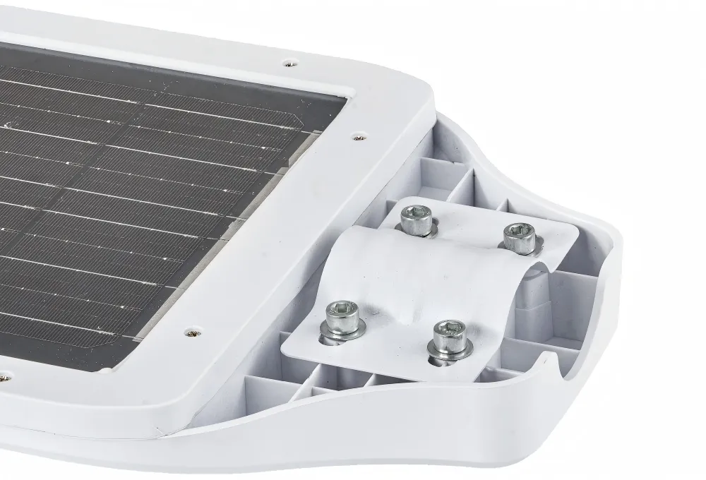 Luz Solar Callejera Todo-en-Uno Mono SMD5054 Perlas de Lámpara 2713lm 30000mAh LiFePO4 Batería 5V28W