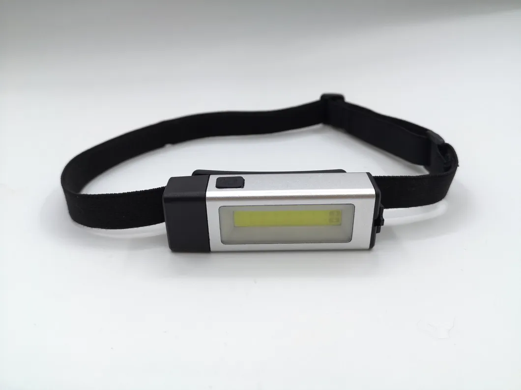 Luz de trabajo LED COB recargable con clip, faro LED para exteriores