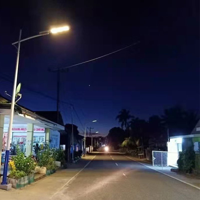 Fabricante de China Exterior 20W 40W 60W 100W 150W 200W Precio de Luz de Calle Solar LED Integrada
