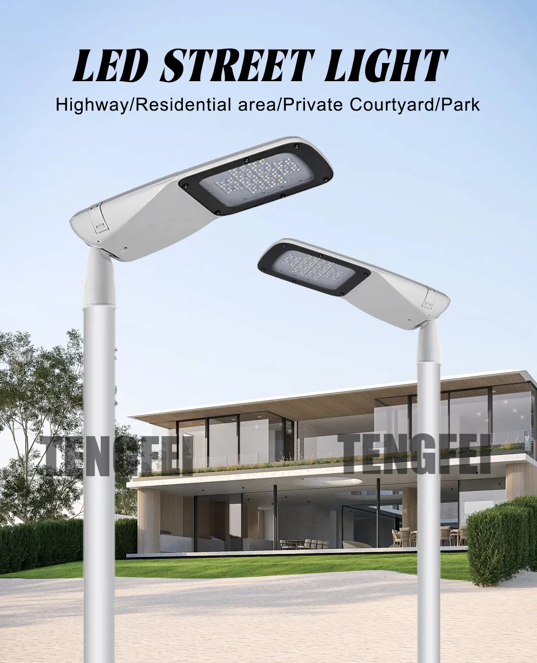 Solución de Iluminación Municipal con Lámpara de Calle LED de Ciudad Inteligente IP65