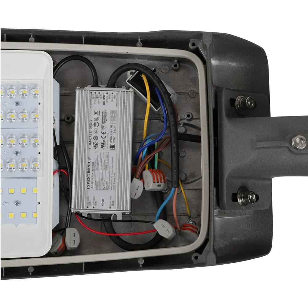 Lámpara de calle sensor Zhaga luz inteligente luminaria LED para calle