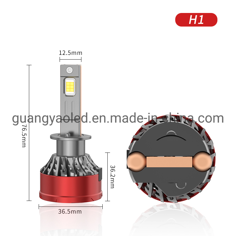 Extremadamente Brillante Faro LED para Coche 130W 11000lm, Diseño Único Faro LED para Vehículo con Bases de Lámpara de Rango Completo, Luces LED para Interior/Exterior de Auto/Coche
