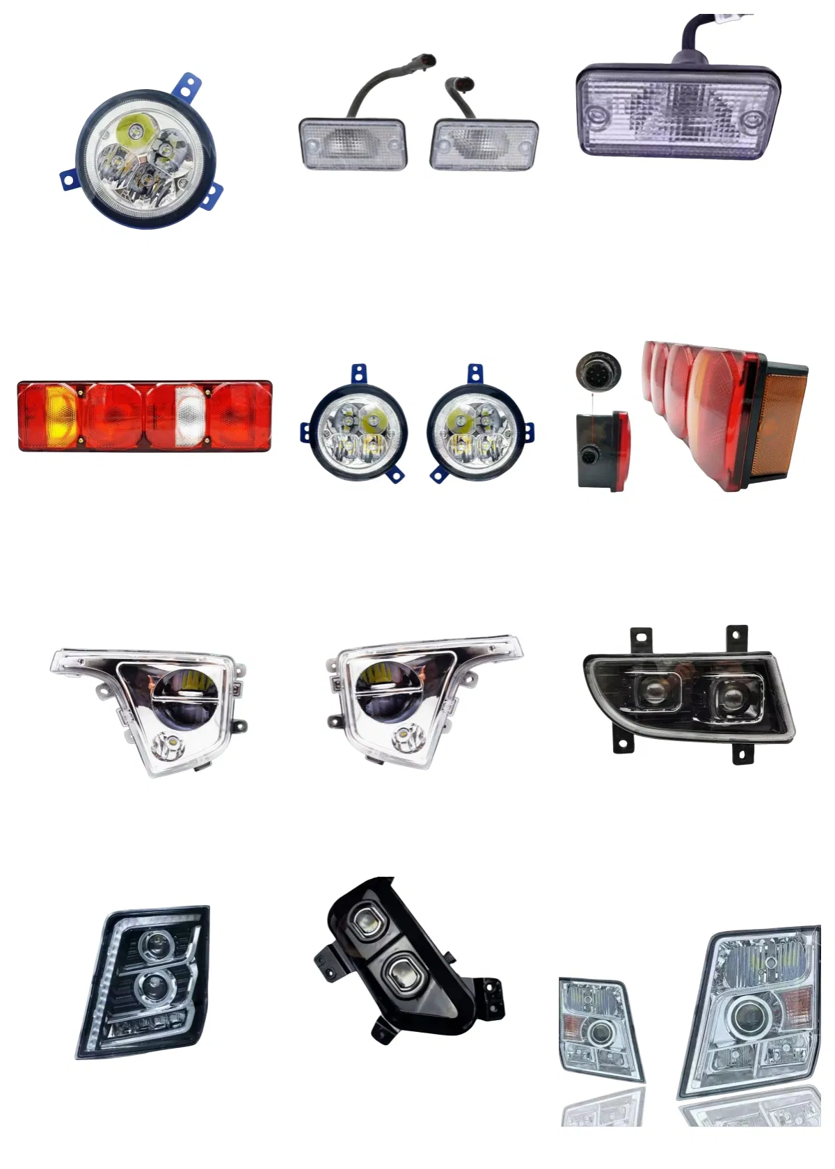 Luces Laterales Super Brillantes para Camiones, Bombillas de Inserción Directa de Luz Láser, Faros de Coche, 12V, 24V Faros LED