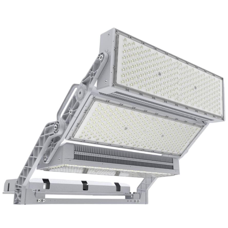 IP67 1200W 160lm/W AC180-528V Controlador de Inventronics Dali/D4I/DMX-Control, Luz de Área de Alto Poste para Exteriores