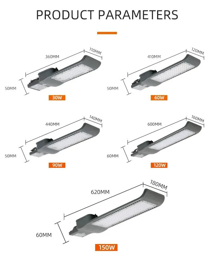 Lámpara de calle Mini LED 90 Precio de fabricantes