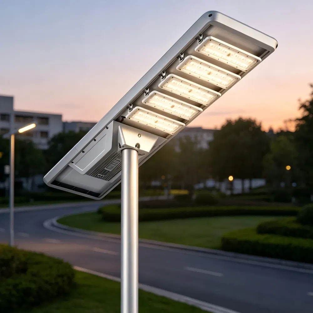 Sistema de Iluminación Solar Callejera LED