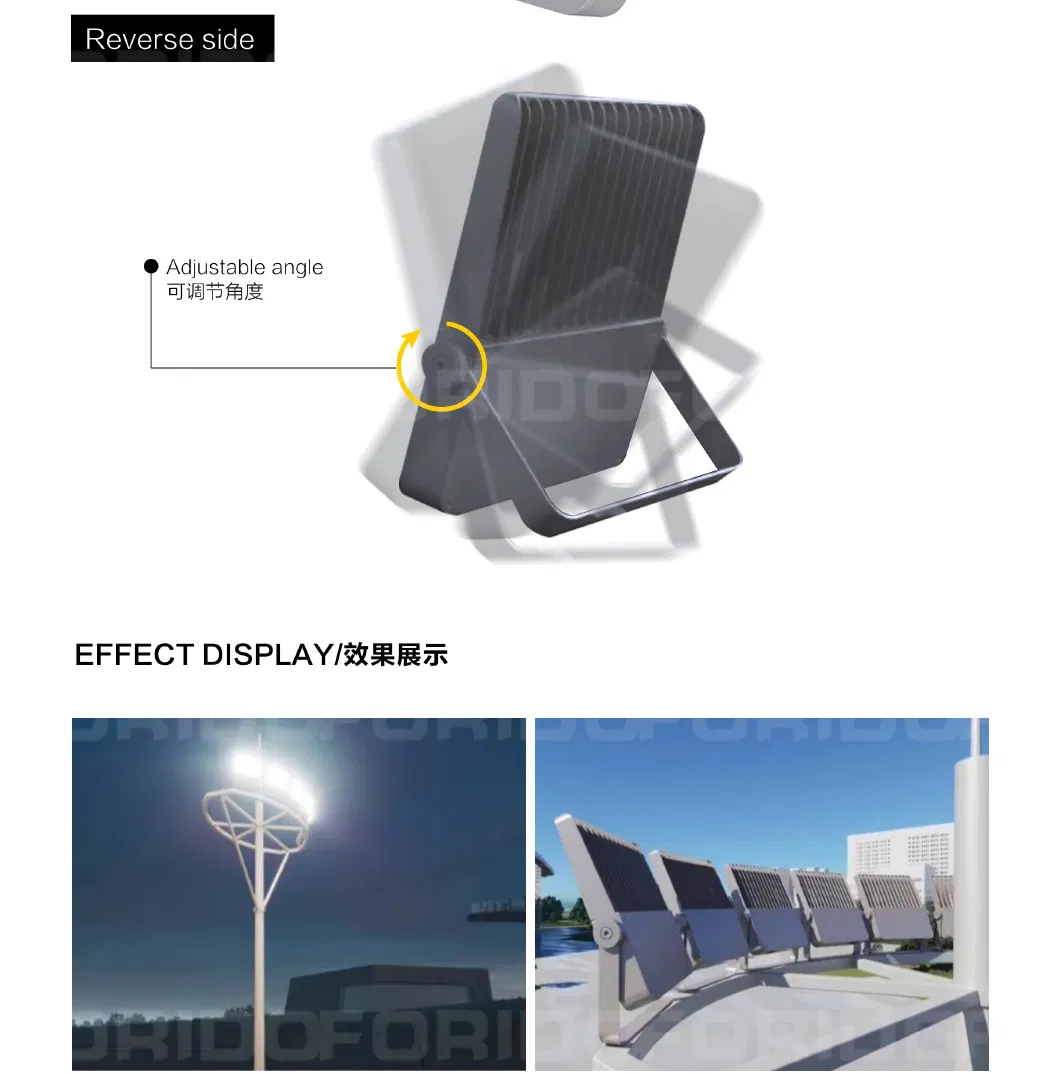 8m/15m/20m/25m/30m/35m Iluminación Exterior Luz de Alto Mástil Galvanizada para Estadio de Fútbol Cancha de Baloncesto