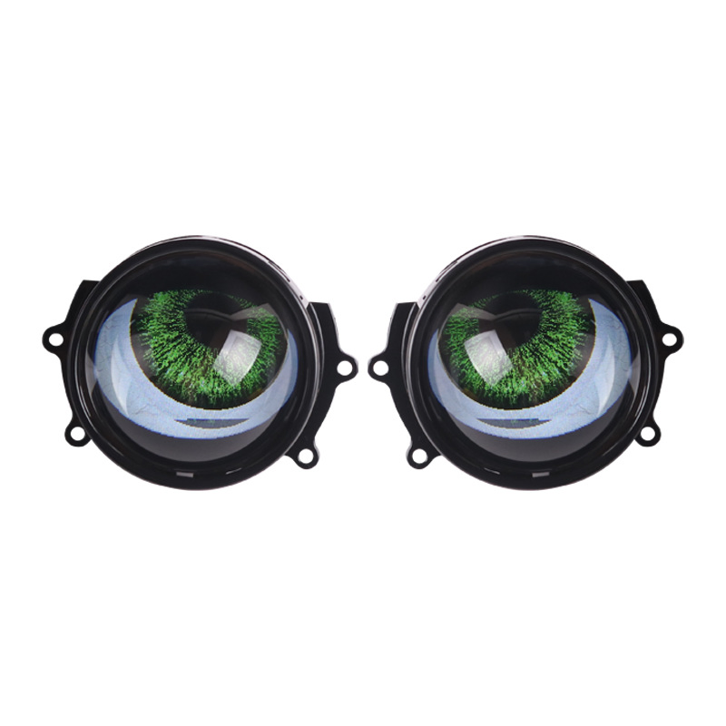 Accesorios de Coche Ojos de Diablo Universales 4/8models para Opción Ojos de Demonio Vivos y Realistas en Faros de Auto