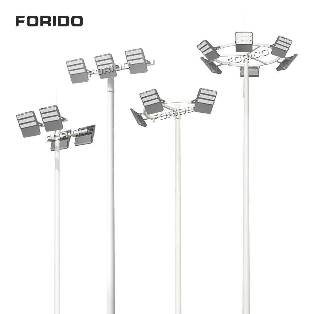 15m/20m/25m/30m/35m Luz de mástil alto LED para estación exterior de aeropuerto