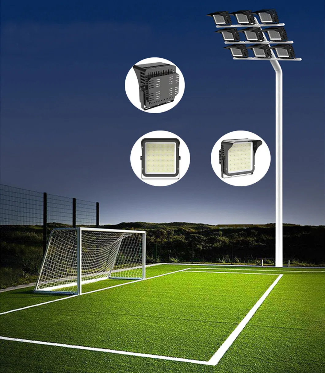 LED Stadium Light - solución de iluminación deportiva de alta eficiencia