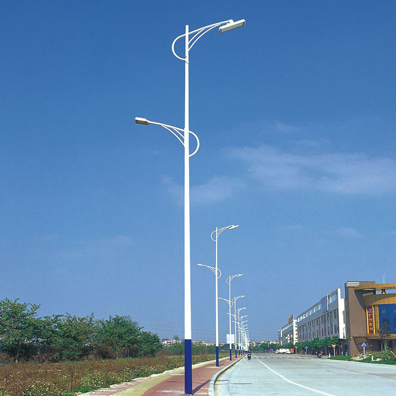 Polo de luz de acero inoxidable atractivo a buen precio para jardín, poste solar exterior