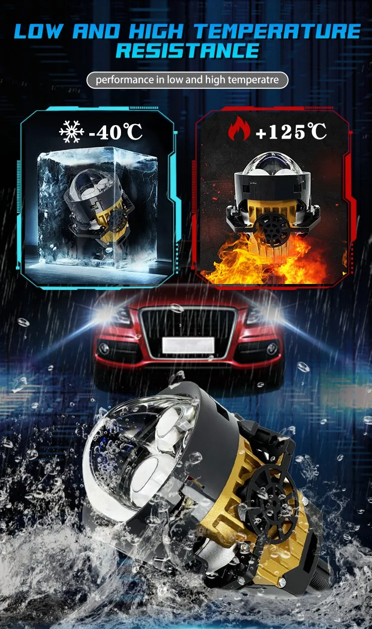 Lente de proyector LED