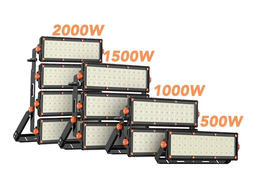 Faro de alta potencia 1000W LED para deportes al aire libre