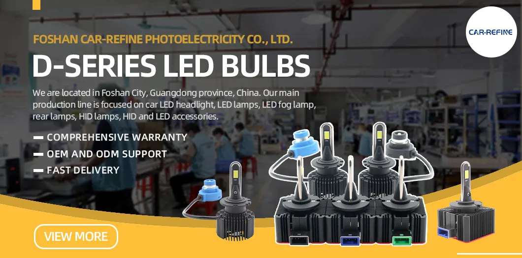 Bombilla de faro LED automotriz