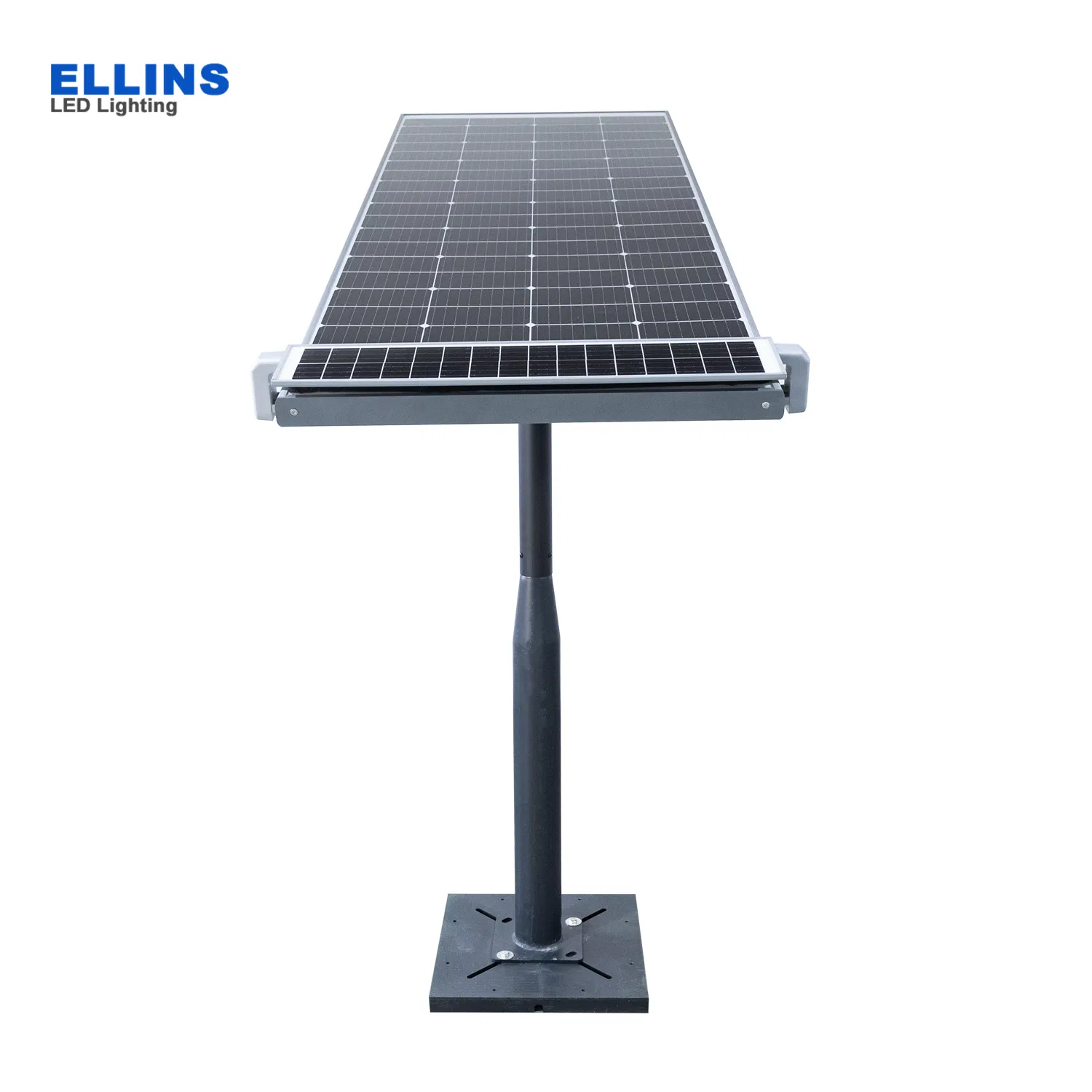 Lámpara solar exterior con limpieza automática, integrada y todo en uno, farola solar con barredora