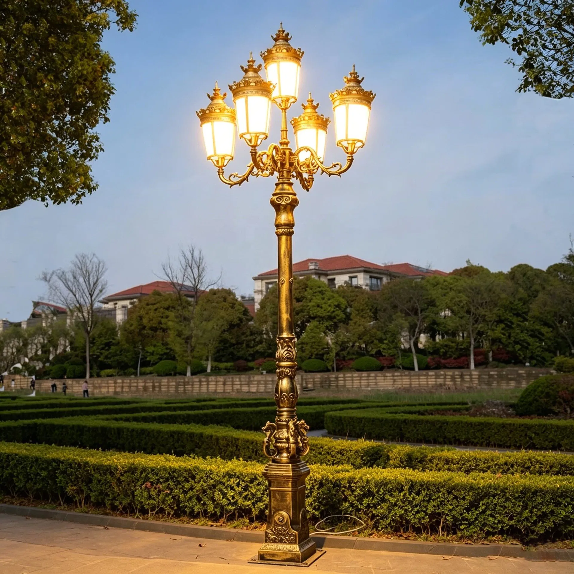 Lámpara de Jardín Exterior LED de Lujo Ornamental Vistas