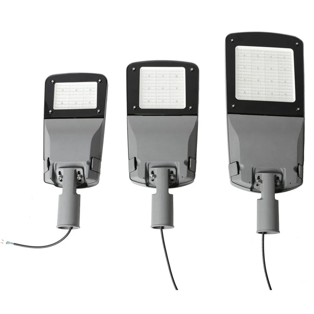 Luces de Calle Inteligentes LED Exteriores Seguridad Control NEMA 4000K Farola Blanca Brillante Auto encendido/apagado Al Amanecer con Control Remoto para Jardín Calle