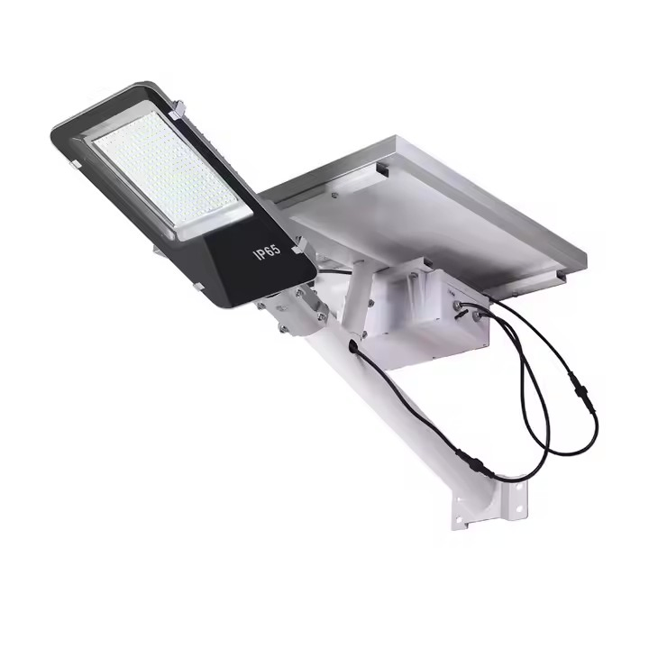 Aluminio 500W Smart Control Alto Lumen Personalizar Jardín impermeable Calle Lámpara exterior 300W Split Solar Street Light