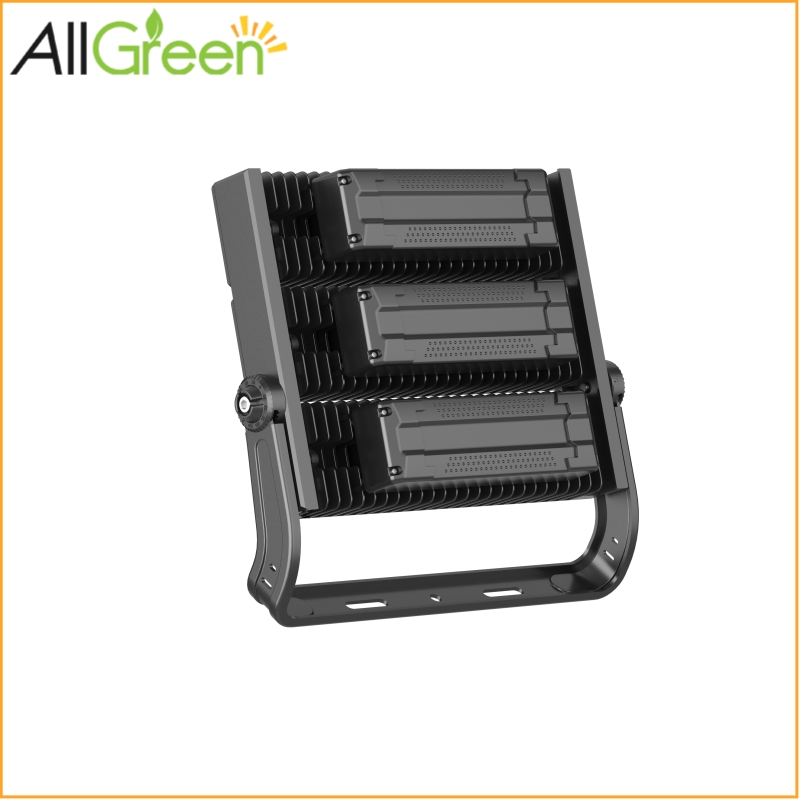 Todas las luces LED de alto mástil Allgreen Agml04 Luz de inundación de alta potencia 1000W Marca del cliente OEM/ODM Muestra nueva proporcionada gratuitamente Bajo MOQ Exterior para estadio gimnasio/aeropuerto