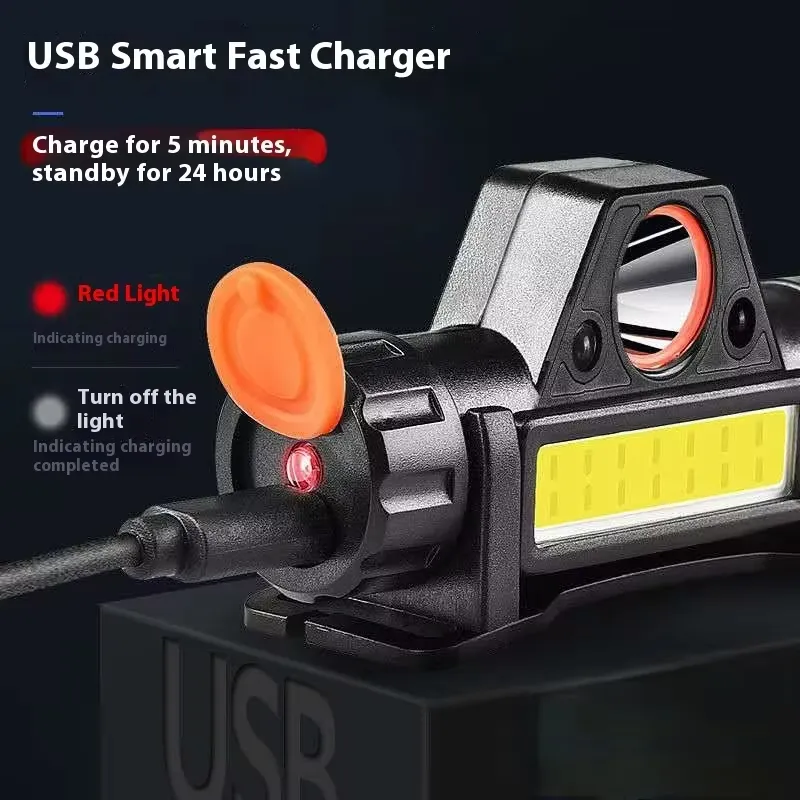 Faro LED recargable impermeable