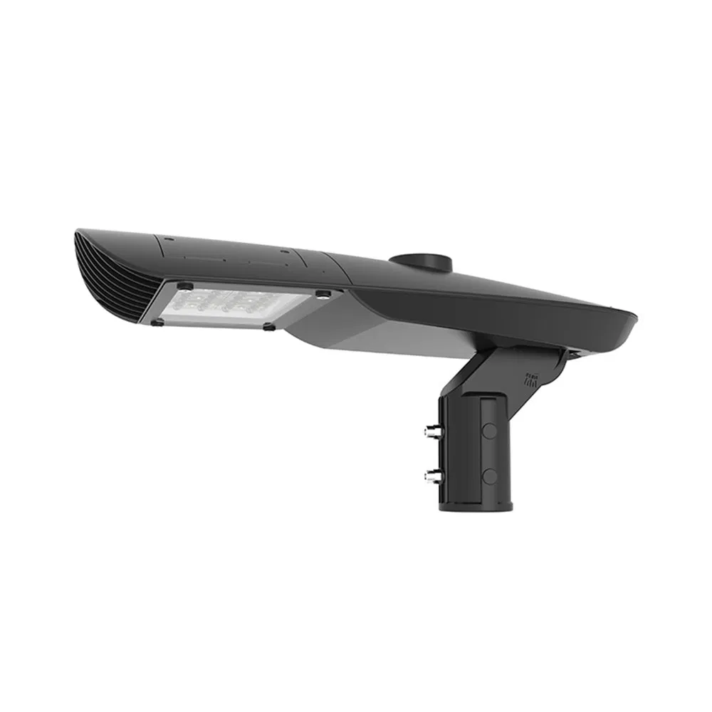 80W Carcasa de luz de calle de carretera alta fundida a presión LED inteligente para exteriores IP66 Farola SMD a prueba de agua