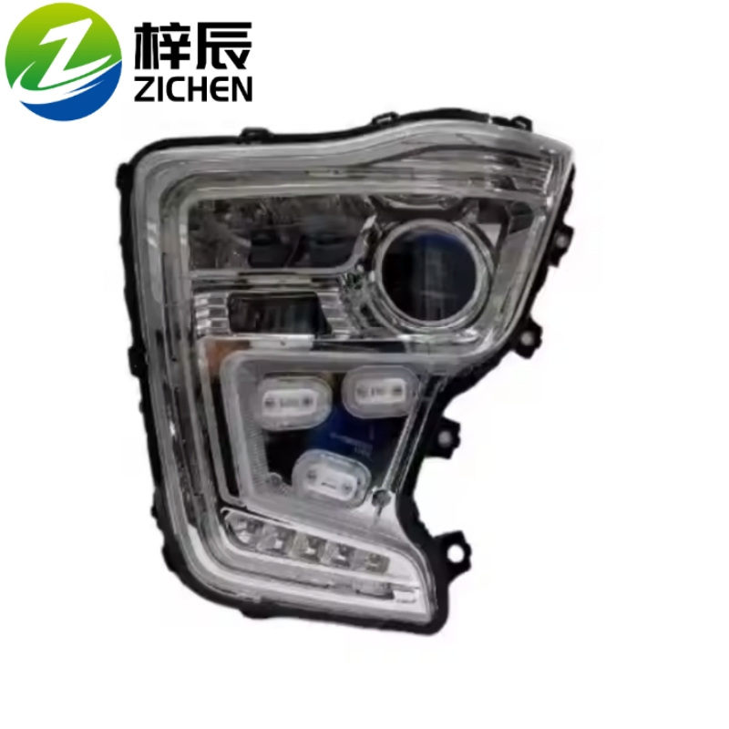 Apropiado para Shacman X6000 Conjunto de Faros Piezas de Camión Dz9X259810127 Dz9X259810128 Faro Frontal Izquierdo LED