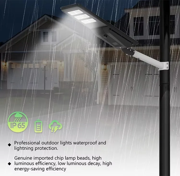 Componentes del farol solar