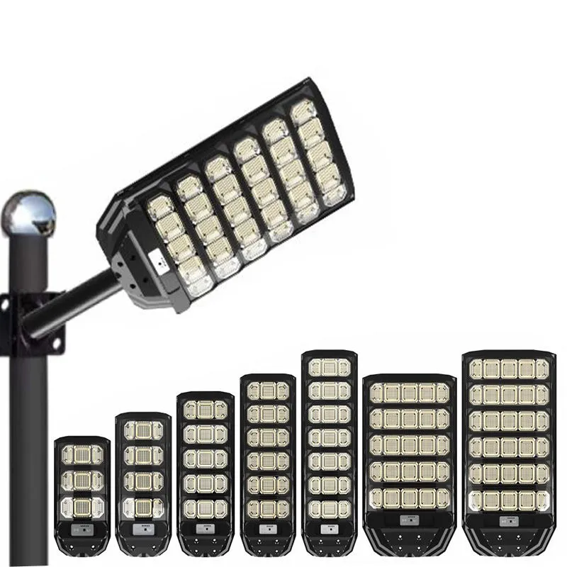 IP65 Control Remoto 30W 60W 100W Luz Solar Callejera Todo en Uno