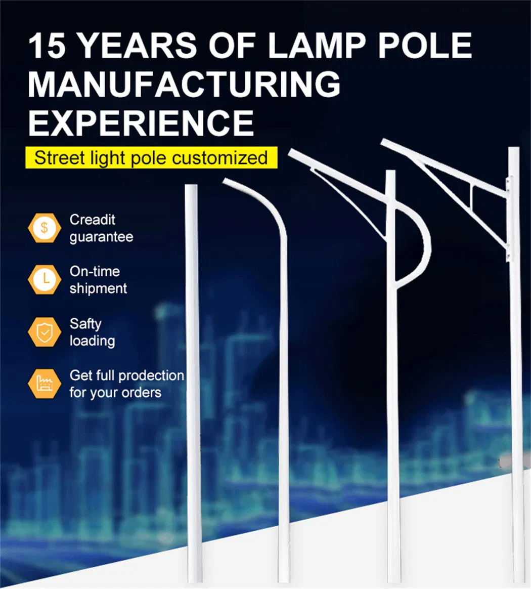 Luz Superior Poste de Lámpara LED
