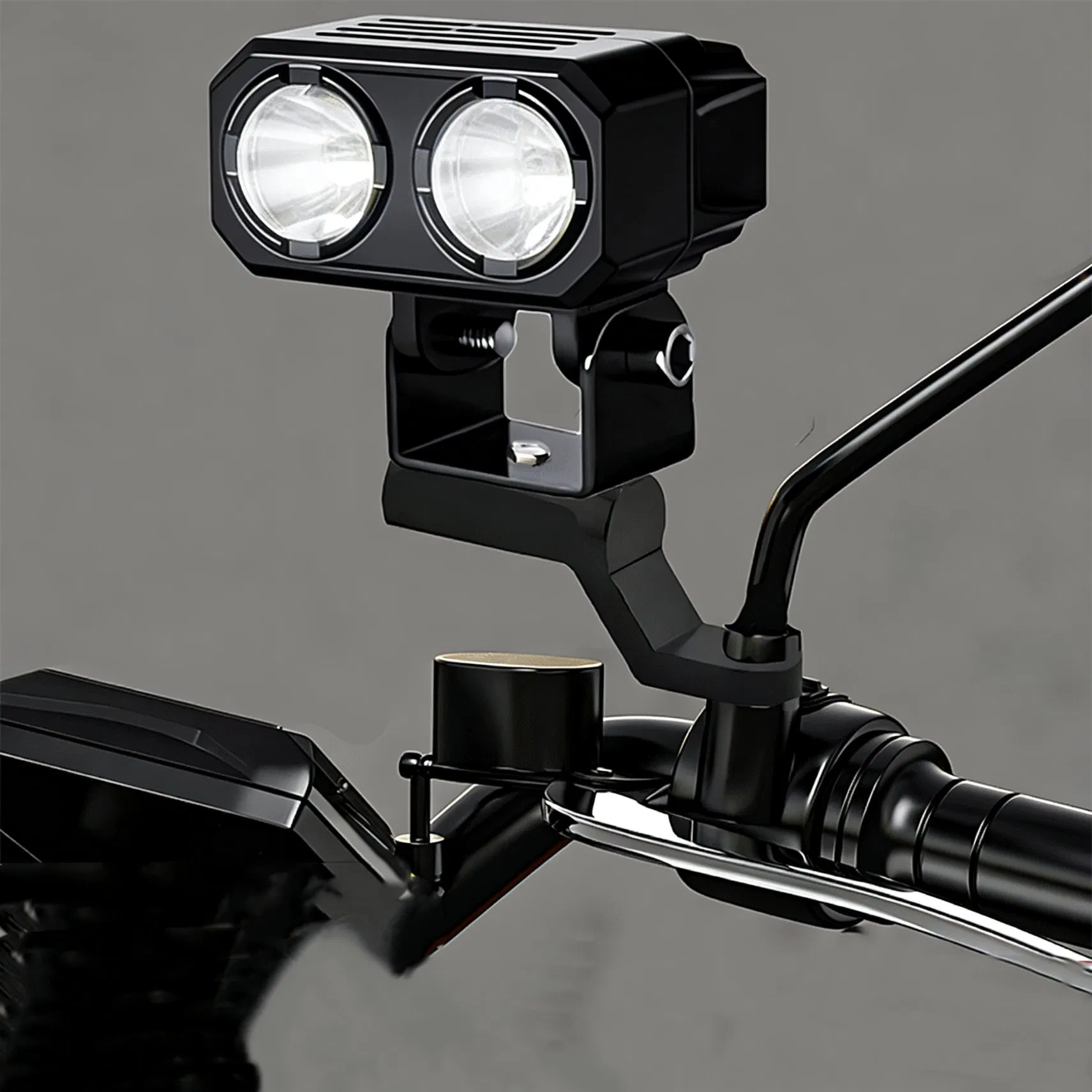 Faros LED de motocicleta mejorados: diseño de haz dual amarillo y blanco