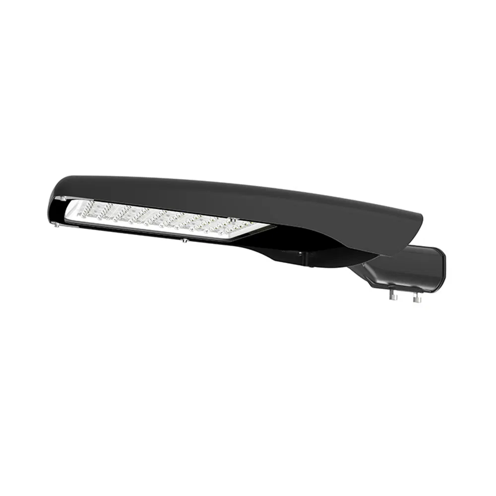 Luces LED para estacionamiento con soporte de brazo ajustable, farola con fotocélula de amanecer a anochecer, nuevo diseño, socket Zhaga, farola inteligente