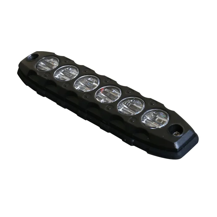 Luz de advertencia intermitente de emergencia de LED de vehículo superfino