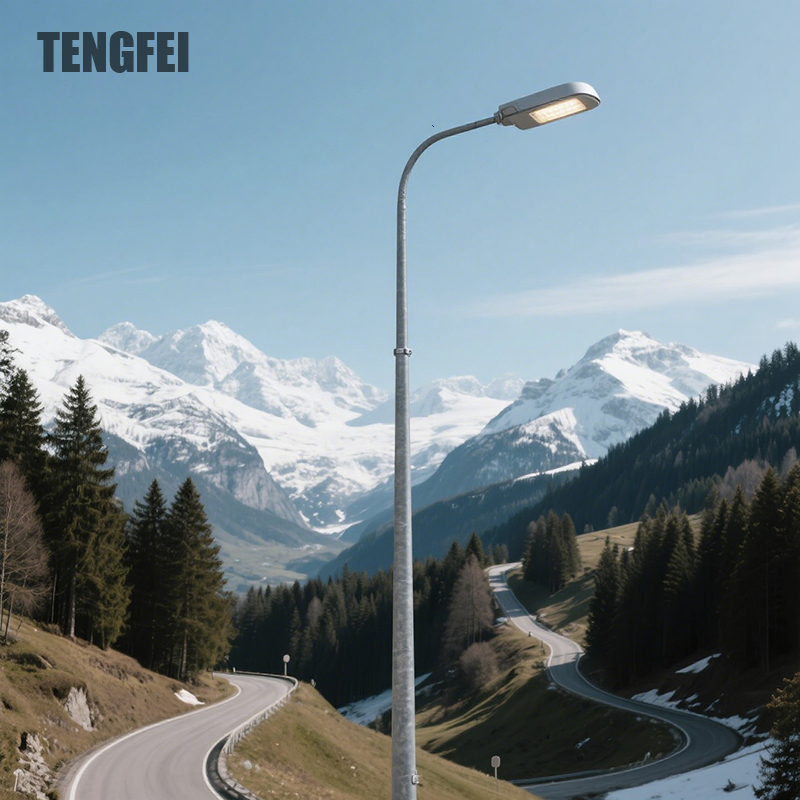 Lámpara LED/HD Luz Solar Poste Callejero Juguete Anillo Superior 5.5meters Brazo Poste Mejor Precio