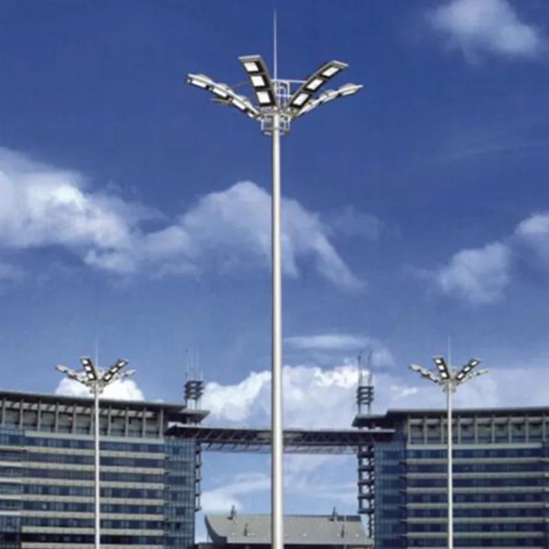 Luz LED de Alto Mástil IP65 Poste de Mástil Telescópico con Cuerpo de Aluminio Iluminación Móvil para Aplicación Vial