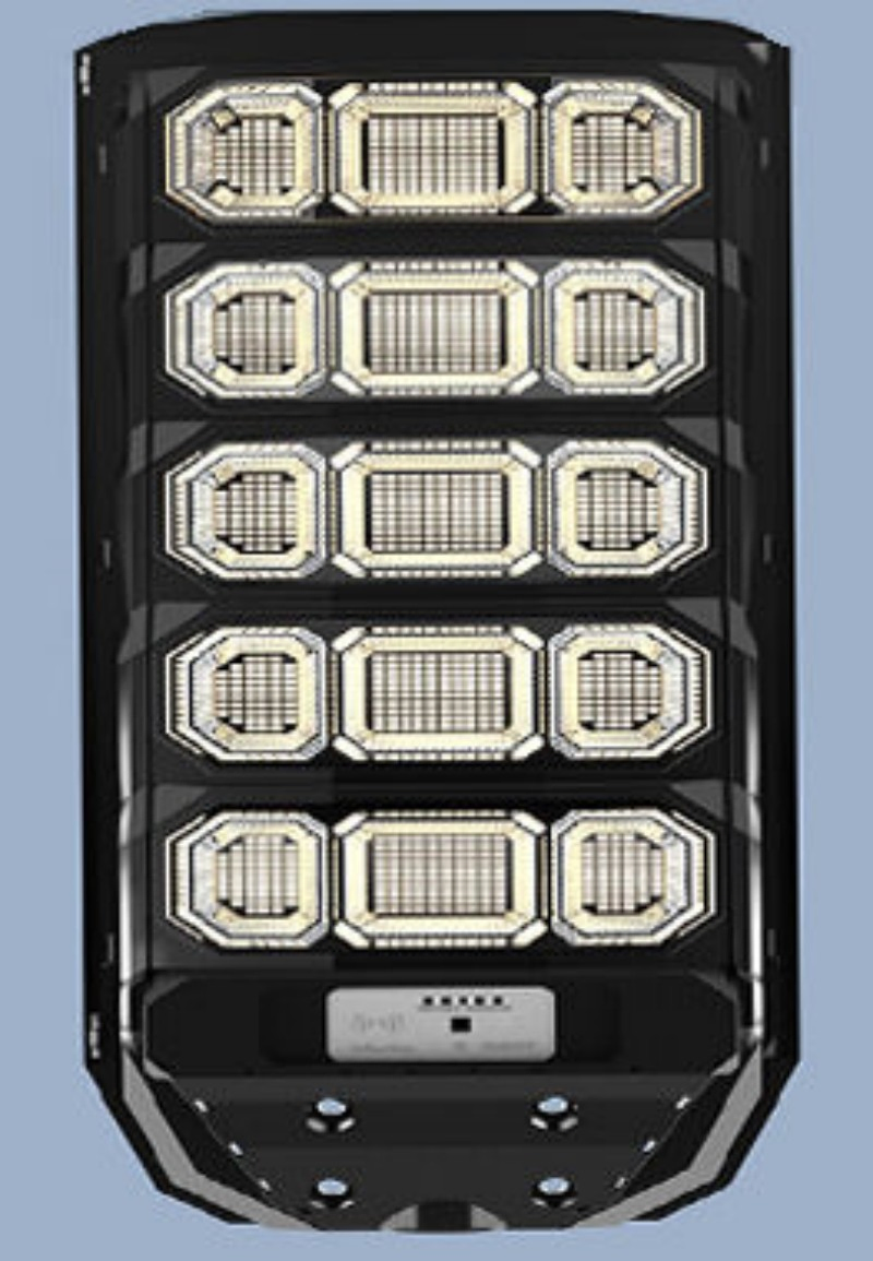 IP65 Control Remoto 30W 60W 100W Luz Solar Callejera Todo en Uno