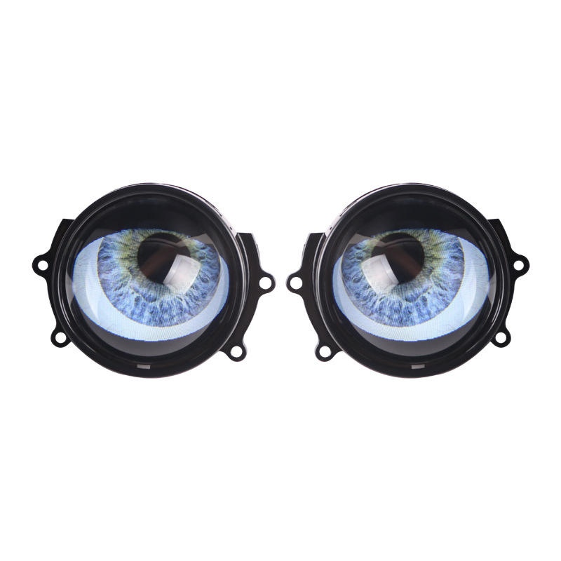 Accesorios de Coche Ojos de Diablo Universales 4/8models para Opción Ojos de Demonio Vivos y Realistas en Faros de Auto