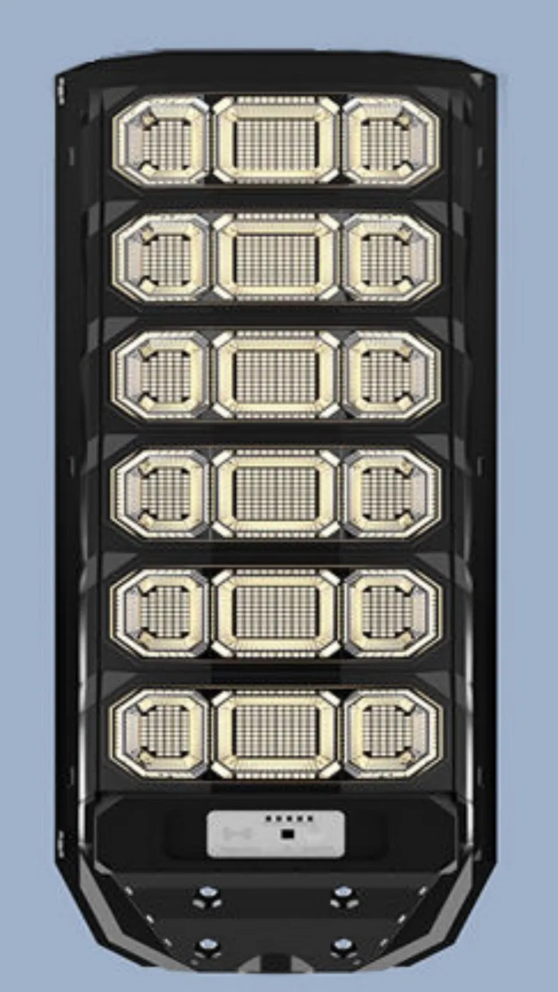 IP65 Control Remoto 30W 60W 100W Luz Solar Callejera Todo en Uno