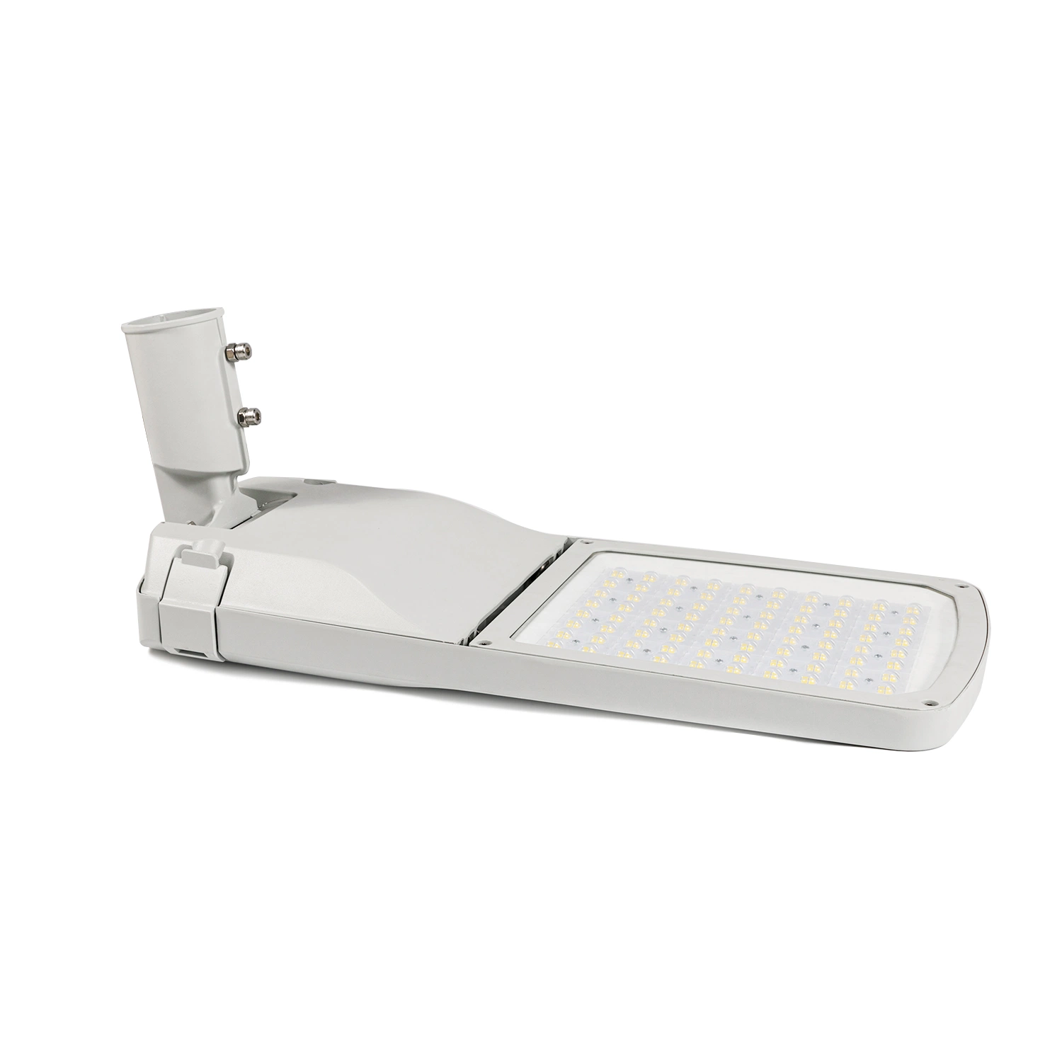 Luces de Calle Inteligentes LED Exteriores Seguridad Control NEMA 4000K Farola Blanca Brillante Auto encendido/apagado Al Amanecer con Control Remoto para Jardín Calle
