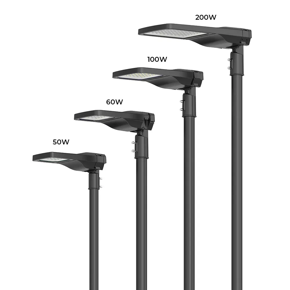 Nuevo Diseño de Iluminación Exterior Nuevo Diseño de Luz de Carretera Luminarias SMD para Calle Luces LED para Estacionamiento Farola