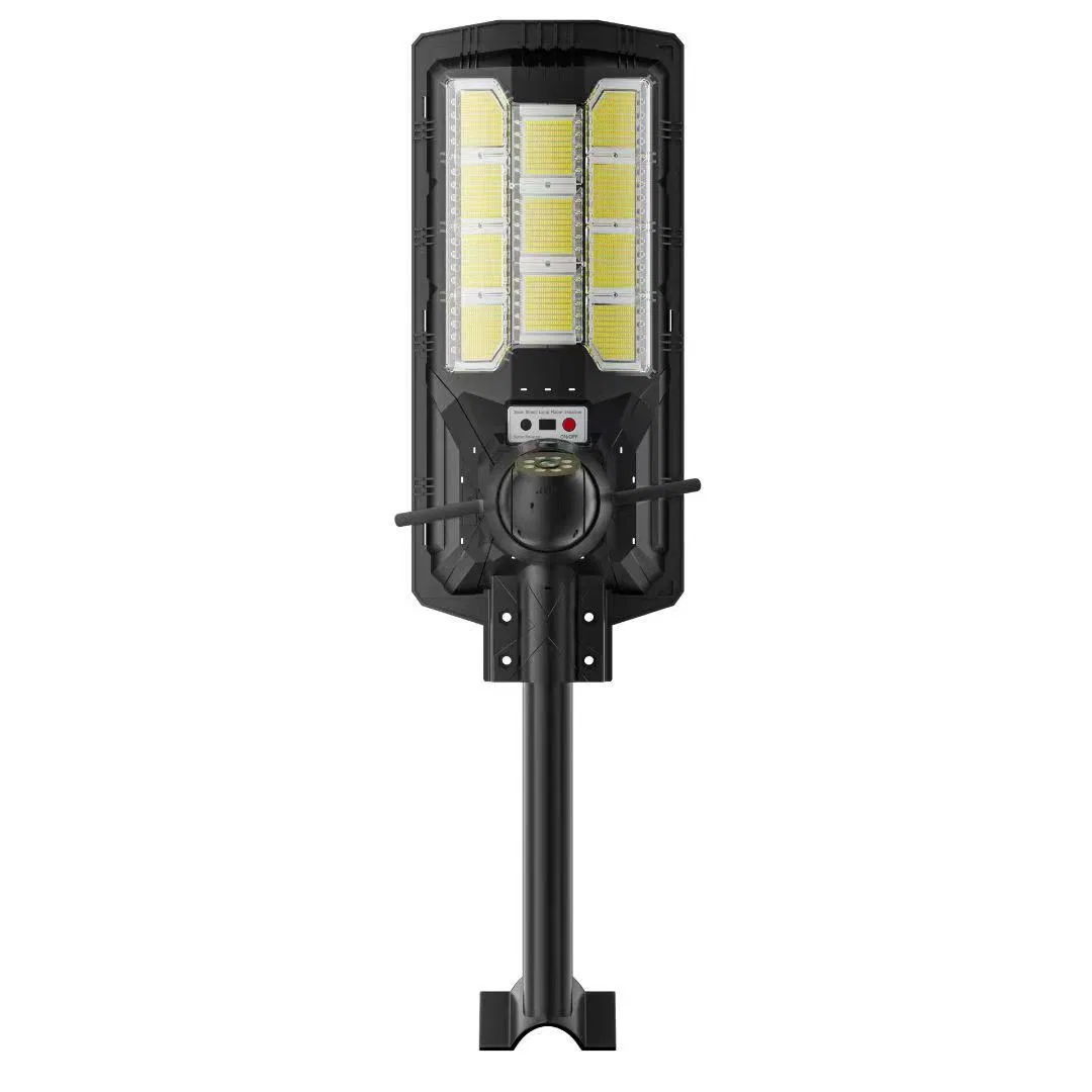 Luz de Calle Solar Integrada Exterior Impermeable con Cámara CCTV WiFi 4G