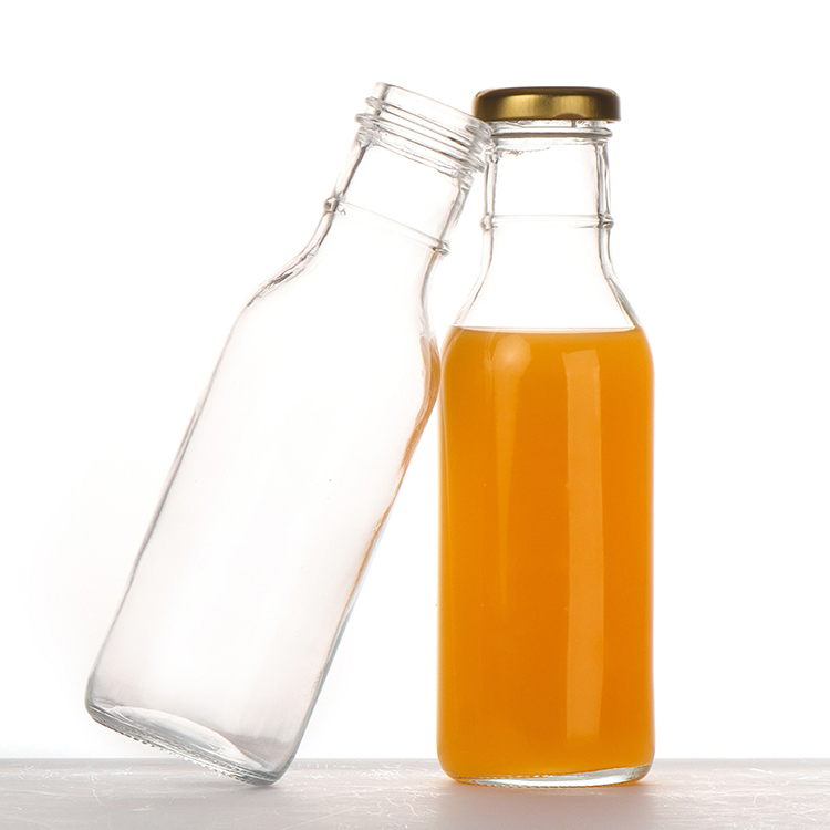 Atacado de Fábrica 100ml 200ml 250ml Garrafa de Vidro Vazia Sem Chumbo para Iogurte Gelatina Leite para Suco