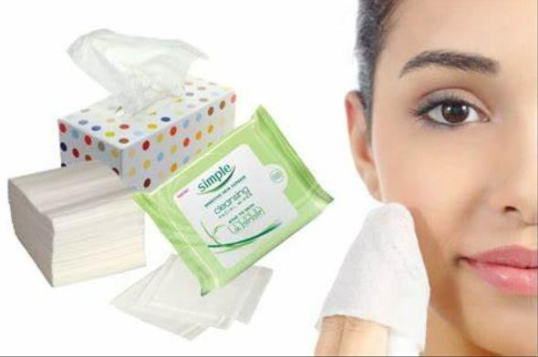 Toalhetes Removedores de Maquiagem Hipoalergênicos para Uso Comercial Toalha Higiênica Úmida Toalhete Facial Bom Serviço Limpeza Descartável Natural Toalhetes para o Rosto e Mãos Toalhete Facial