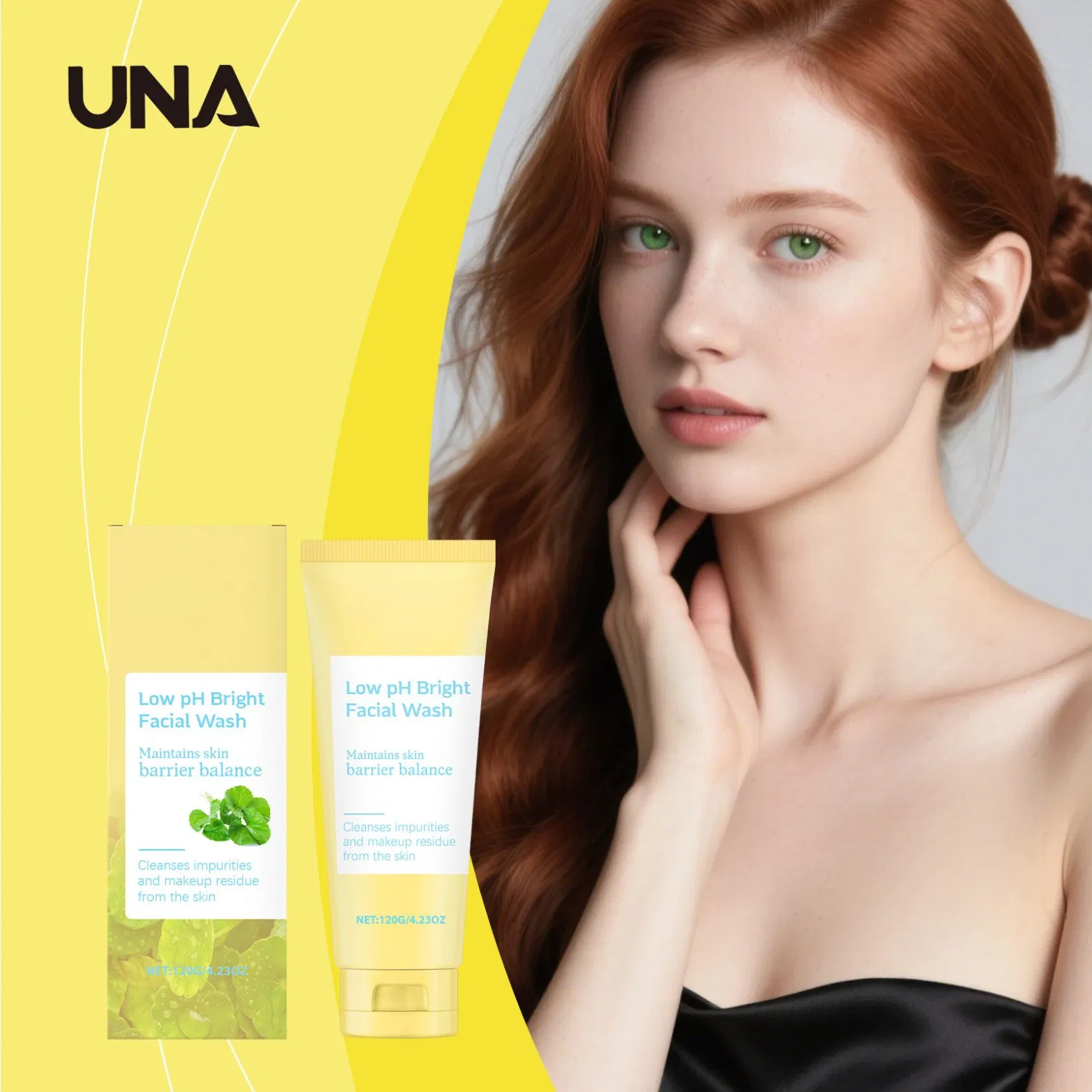 Leite de Limpeza Renovador da Pele - Infundido com Centella Asiatica, Suave e Hidratante, Refrescante e Não Apertado, Ilumina e Amacia a Pele