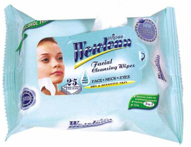 Toalhas Umidificadas Faciais Biodegradáveis