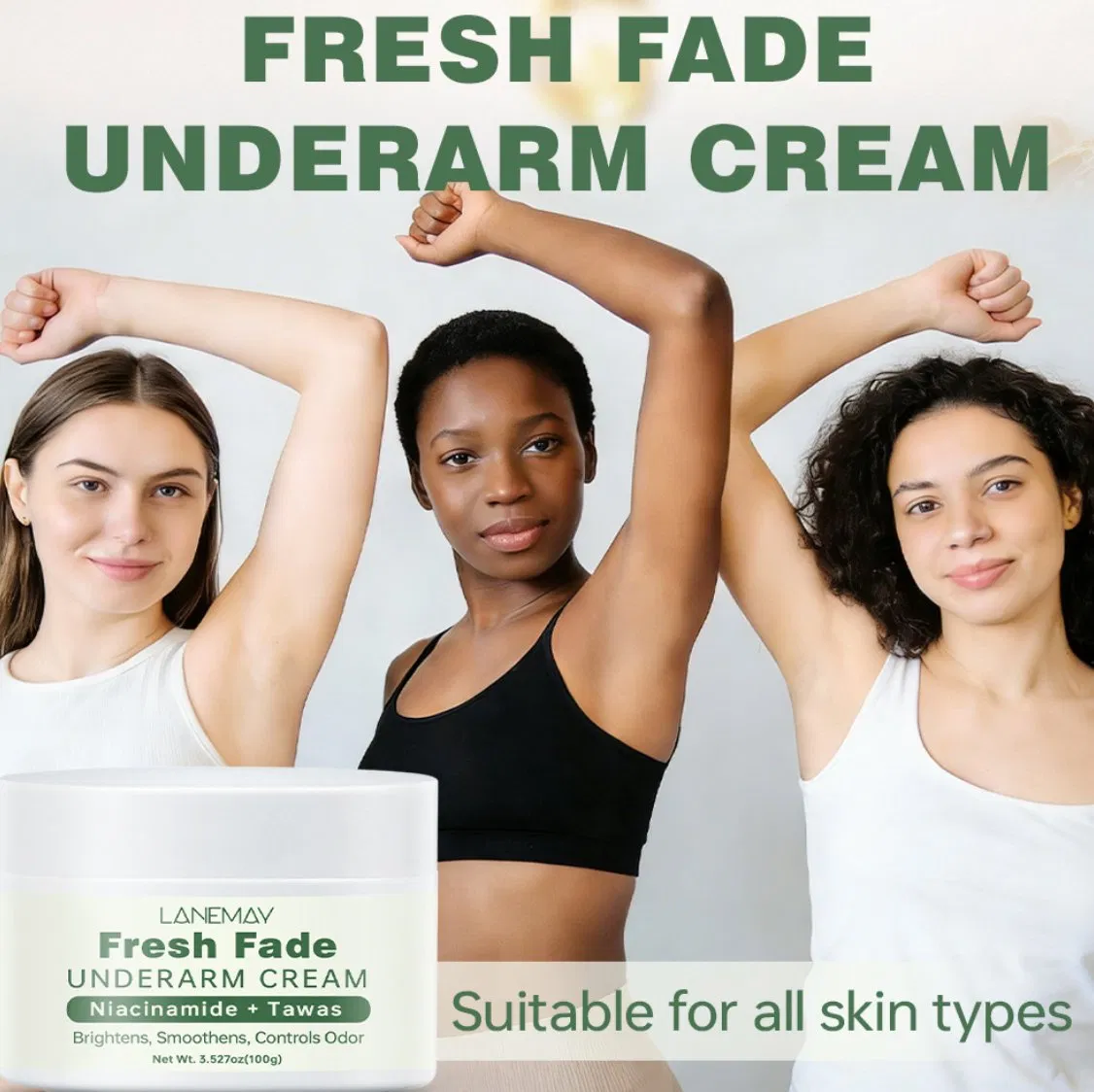 Creme clareador de pele por atacado online para suavizar a pele, leite de colágeno, área sensível, desintoxicação, gel de limpeza clareador, creme hidratante para áreas escuras
