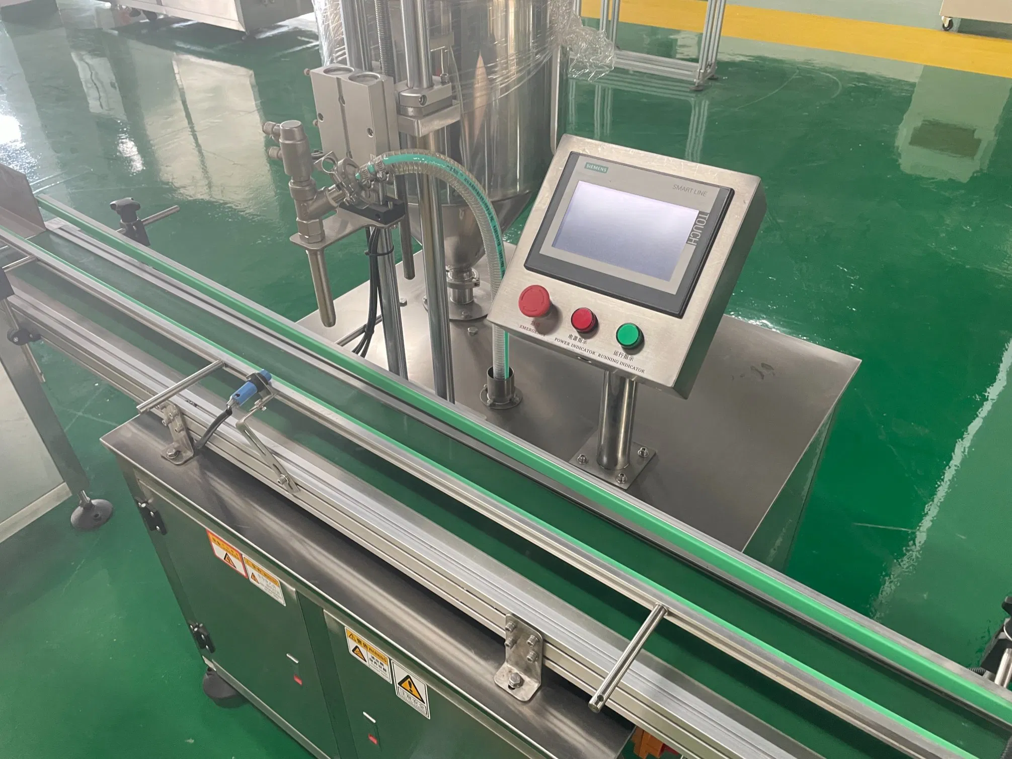 Máquina de Enchimento Automática de Produtos Cosméticos da Sanxin com Certificação ISO
