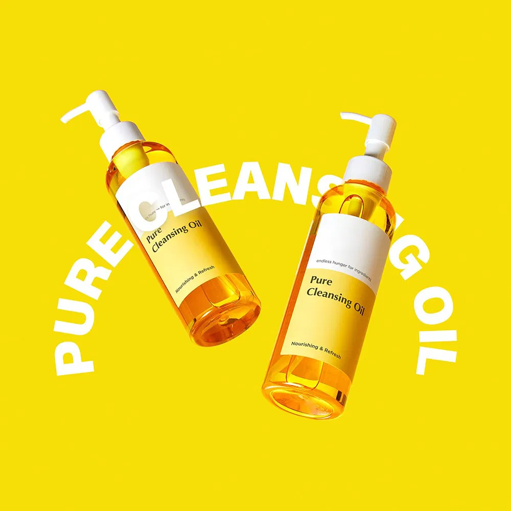Produto de Cuidados com a Pele Orgânico Coreano de Marca Própria para Maquiagem, Removedor de Maquiagem para Rosto, Olhos e Lábios, Óleo de Limpeza Facial Puro