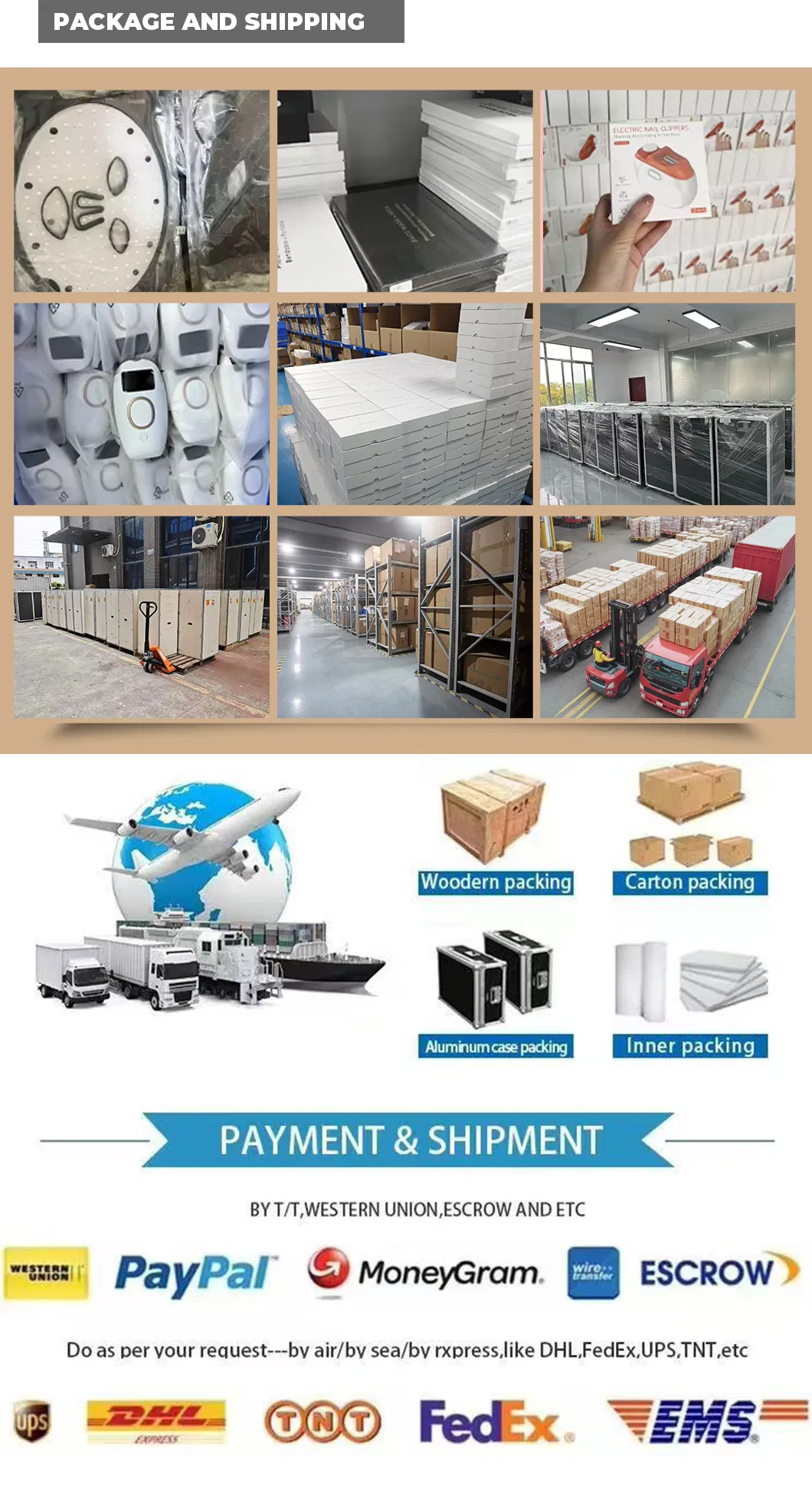 Packaging and Shipping
