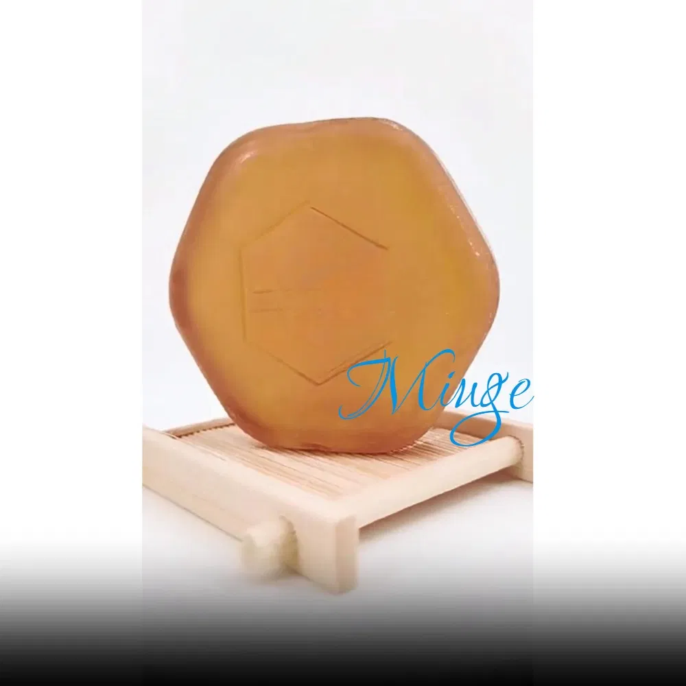 Sabonete de Laranja com Mel e Textura de Favo de Mel