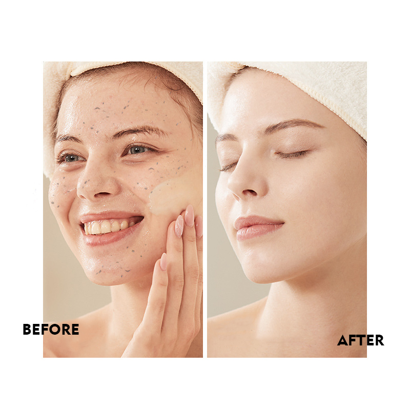 Gel de Limpeza Esfoliante Nutritivo Clareador para Todos os Tipos de Pele